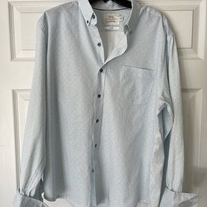 Mens long Sleeve button down shirt